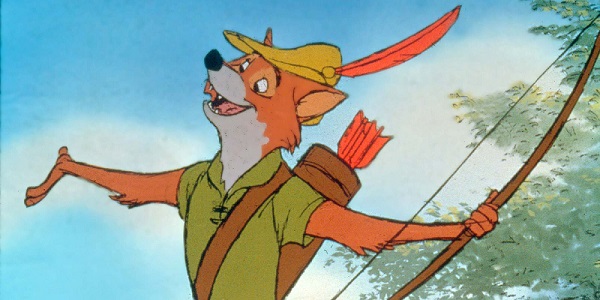 Dal film d'animazione "Robin Hood" della Disney (1973).